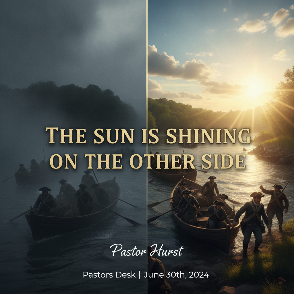 THE SUN IS SHINING ON THE OTHER SIDE